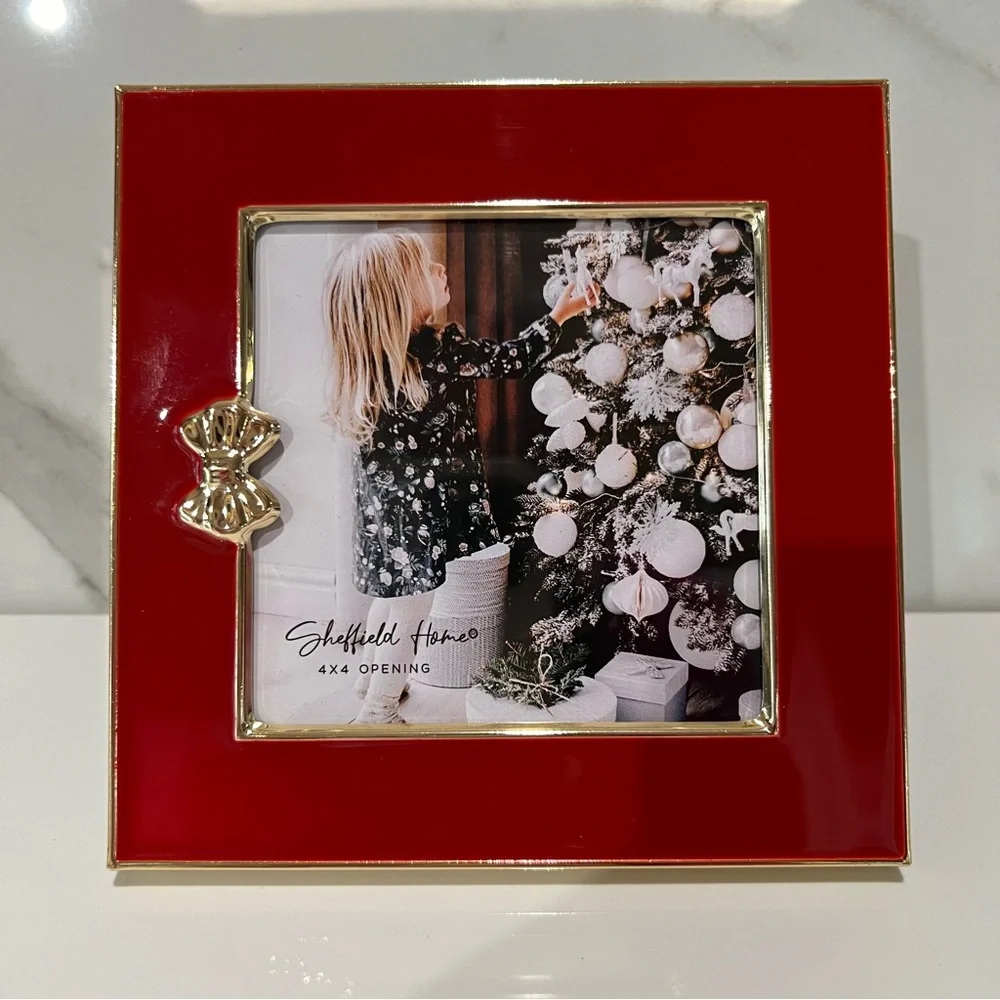 Sheffield Home Red and Gold Picture Frame